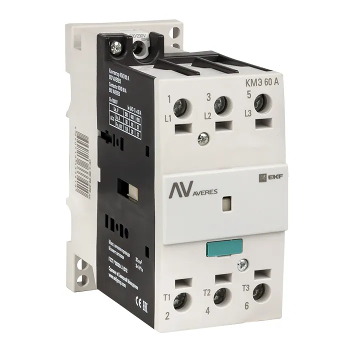 картинка Контактор КМЭ 60А 230В АС EKF AVERES  
