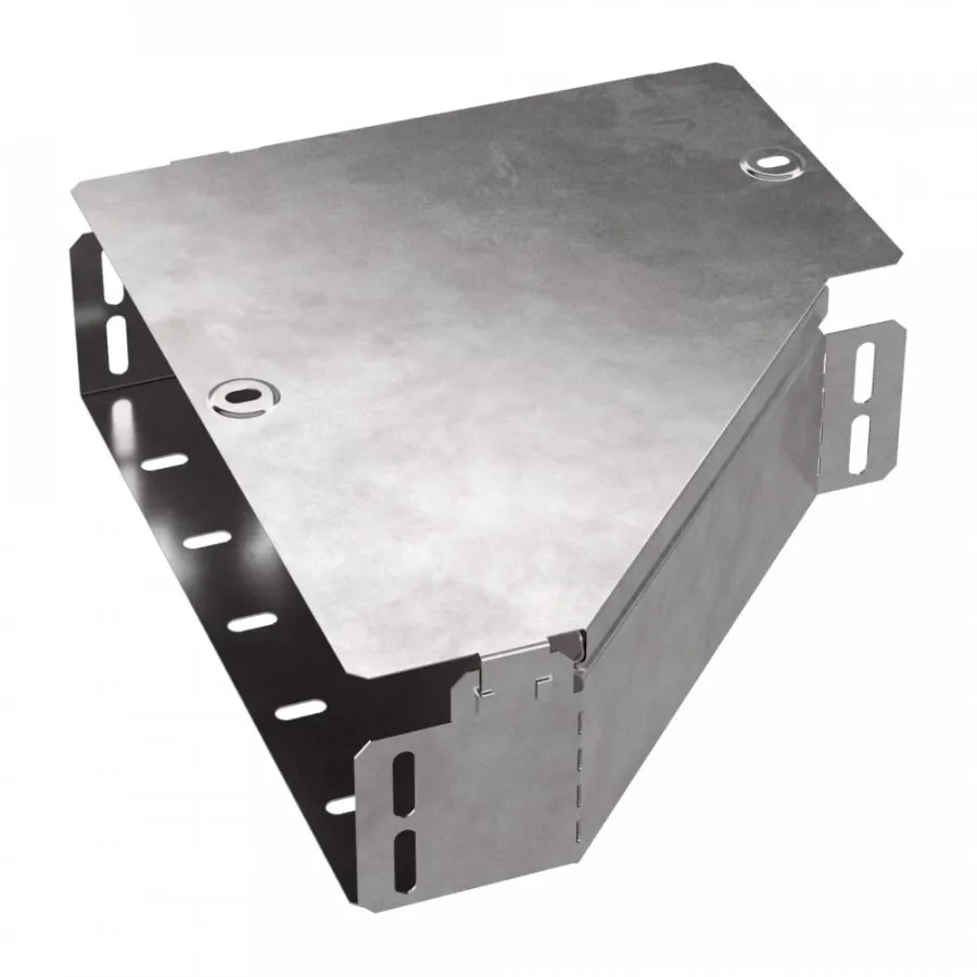 картинка Переходник левый с крышкой Стандарт 300х150х80 Промрукав  