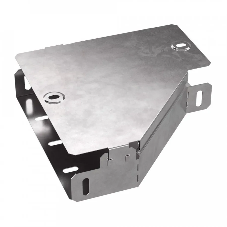 картинка Переходник левый с крышкой Стандарт 200х100х50 Промрукав  