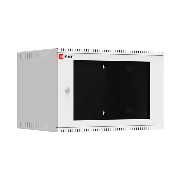 картинка Шкаф телекоммуникационный настенный 6U (600х550) стекло, Astra серия EKF PROxima  