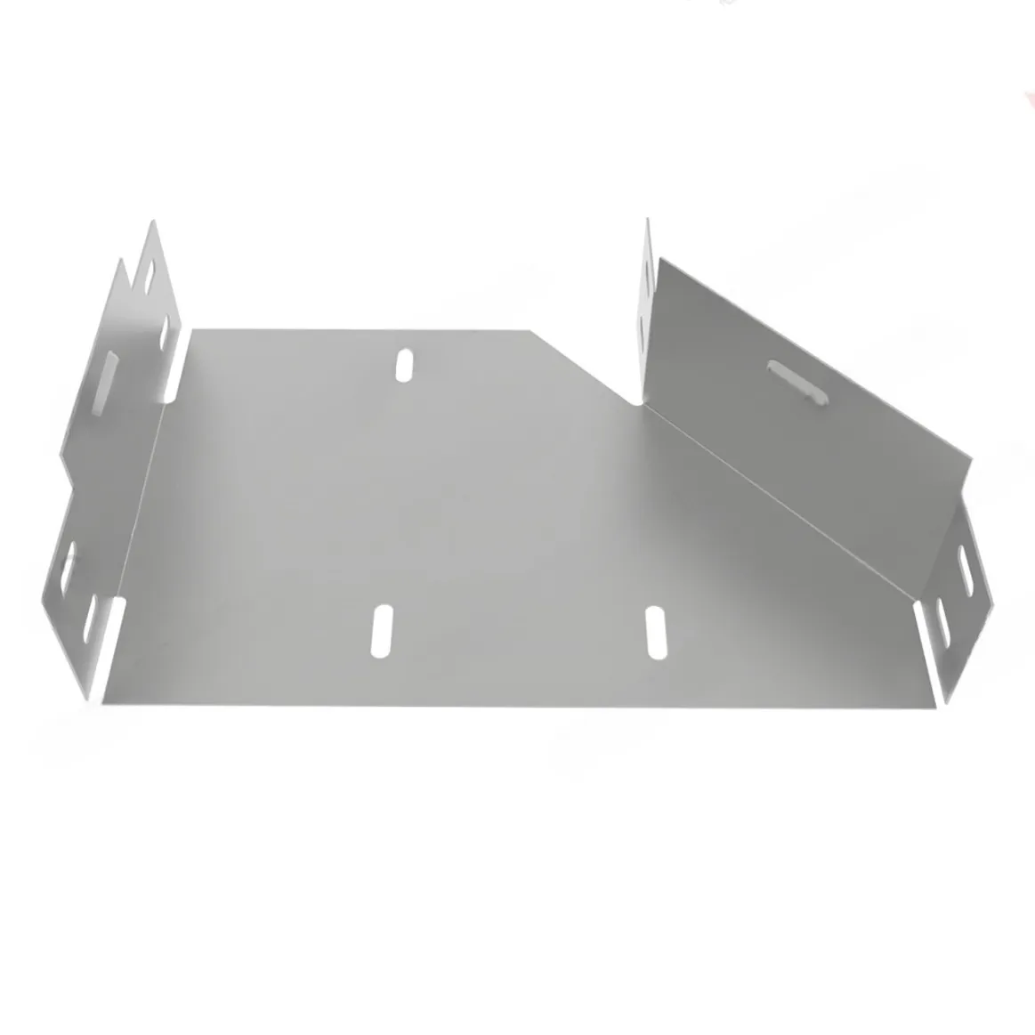 картинка INP Переходник левосторонний 300/200х80 мм оцинкованный  