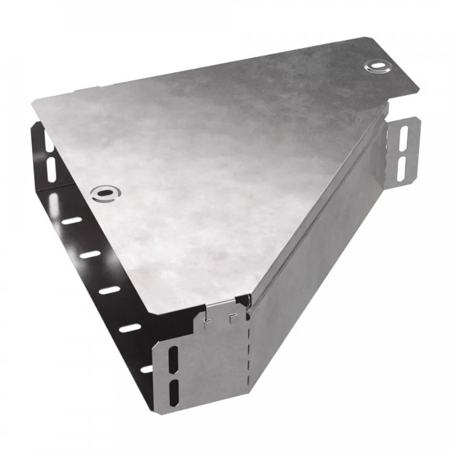 картинка Переходник левый с крышкой Стандарт 300х100х80 Промрукав  