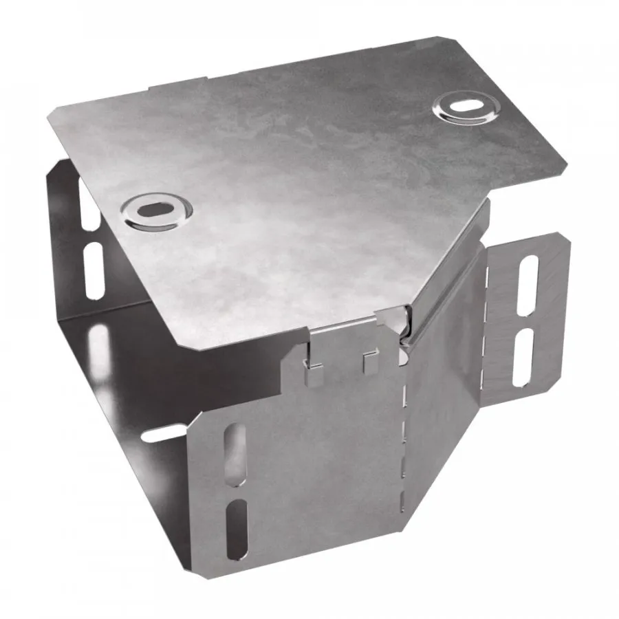 картинка Переходник левый с крышкой Стандарт 150х100х80 Промрукав  