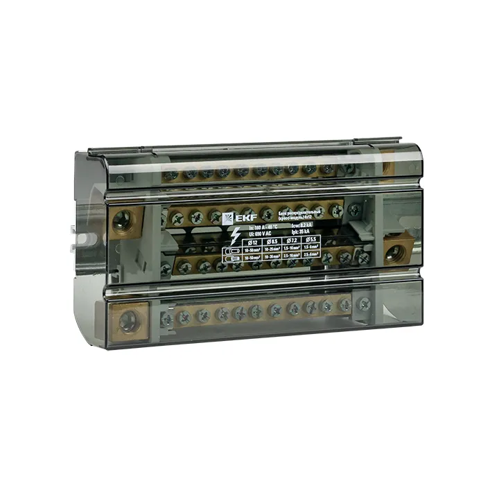 картинка Блок распределительный (кросс-модуль) 160A (4x12) EKF PROxima  
