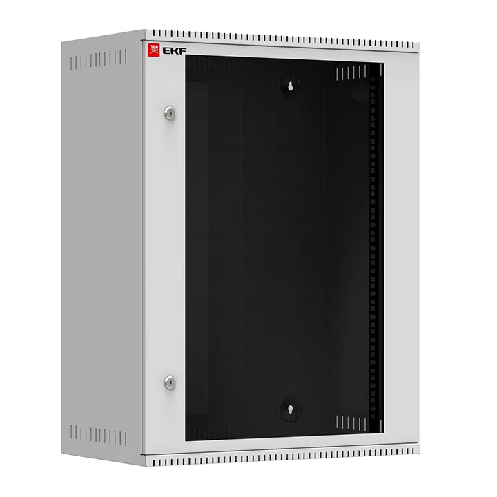 картинка Шкаф телекоммуникационный настенный 15U (600х550) стекло, Astra серия EKF PROxima  