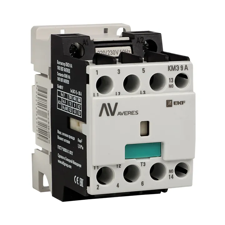 картинка Контактор КМЭ 9А 1NO 400В АС EKF AVERES  
