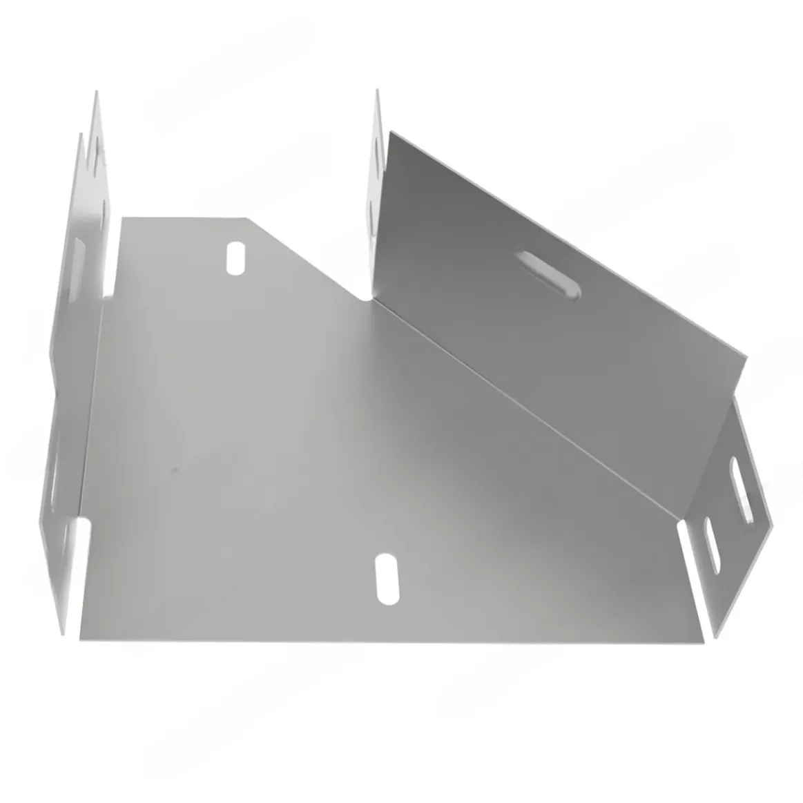 картинка INP Переходник левосторонний 200/100х80 мм оцинкованный  