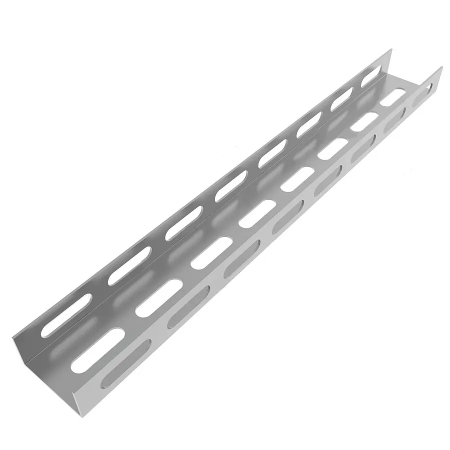 картинка INP Перфорированный швеллер К235 60х32х2000 толщина 2 мм оцинкованный  