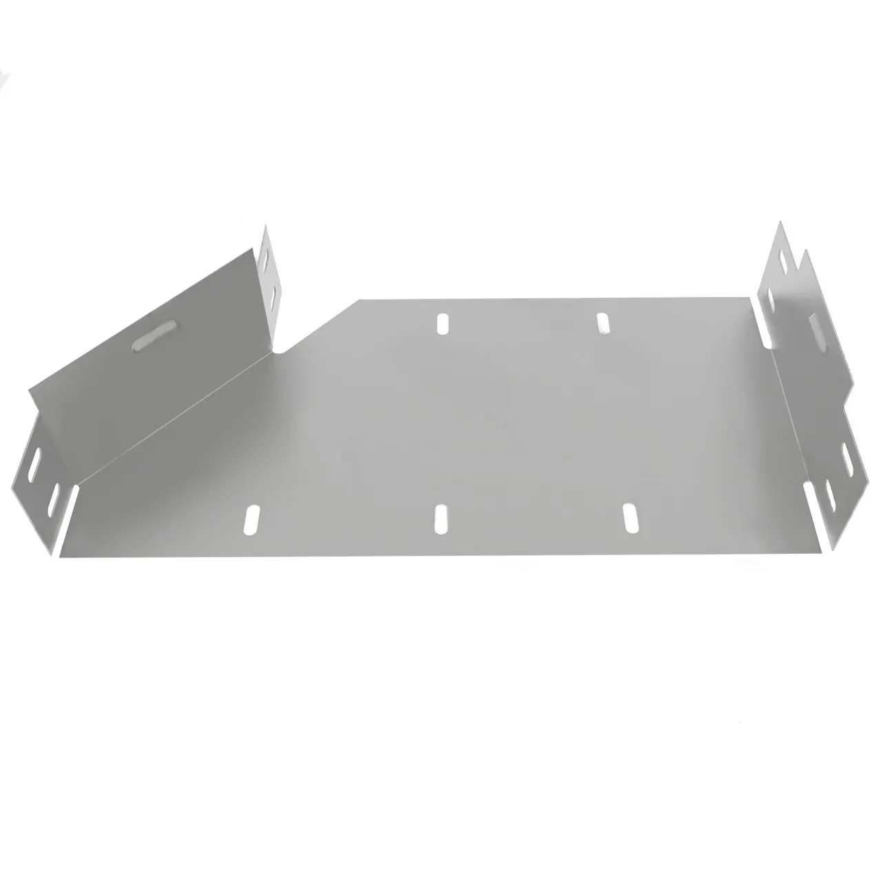 картинка INP Переходник правосторонний 400/300х80 мм оцинкованный  