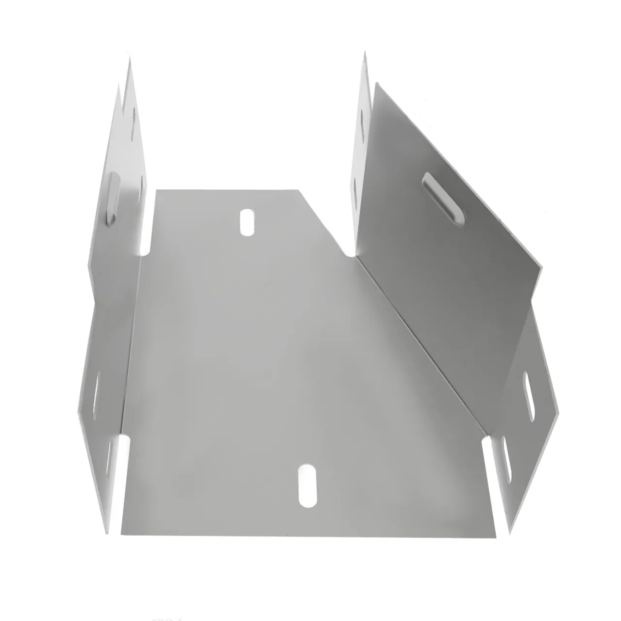 картинка INP Переходник левосторонний 150/100х80 мм оцинкованный  