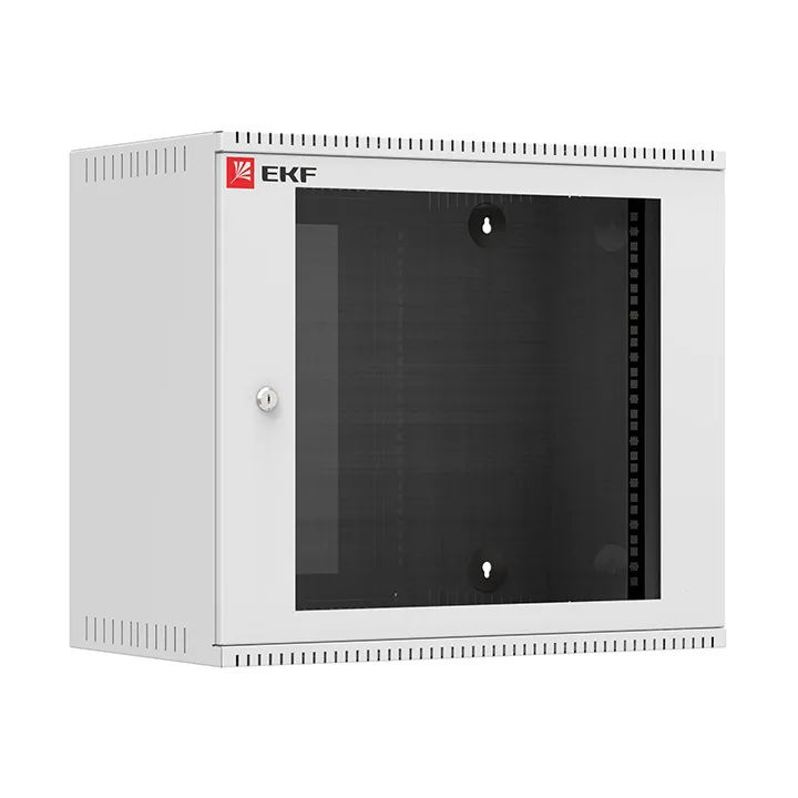 картинка Шкаф телекоммуникационный настенный 9U (600х550) стекло, Astra серия EKF PROxima  