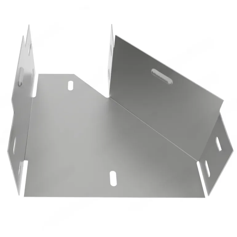 картинка INP Переходник левосторонний 200/100х100 мм оцинкованный  