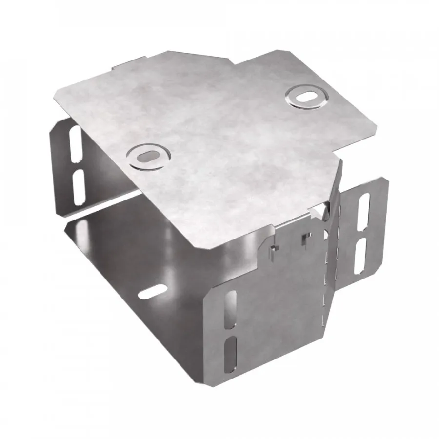 картинка Переходник симметричный с крышкой Стандарт 150х100х80 Промрукав  