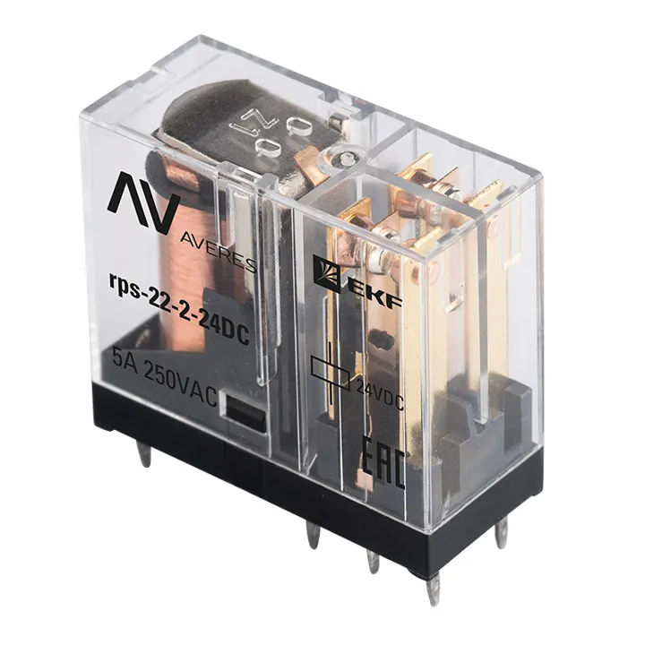 картинка РП slim 22/2 5A 24В DC EKF AVERES  