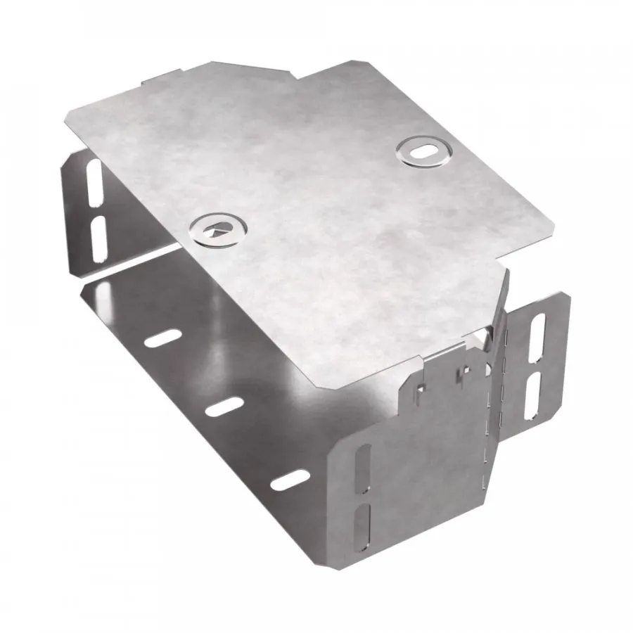 картинка Переходник симметричный с крышкой Стандарт 200х150х80 Промрукав  