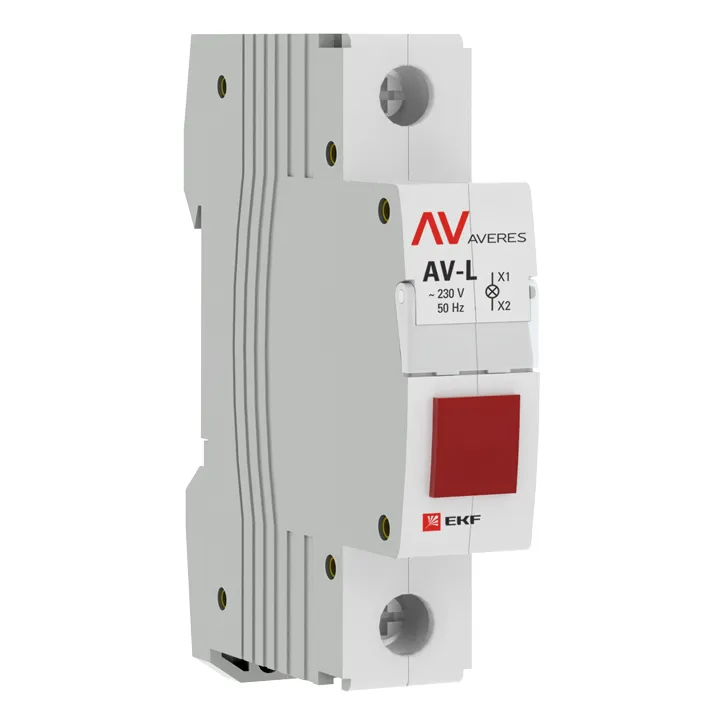картинка Лампа сигнальная AV-L красная EKF AVERES  