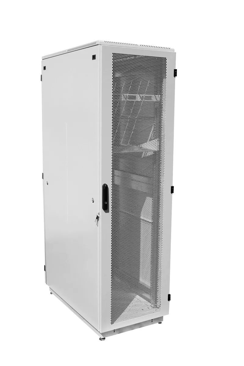 картинка Шкаф телекоммуникационный напольный 38U (600 × 600) дверь перфорированная  