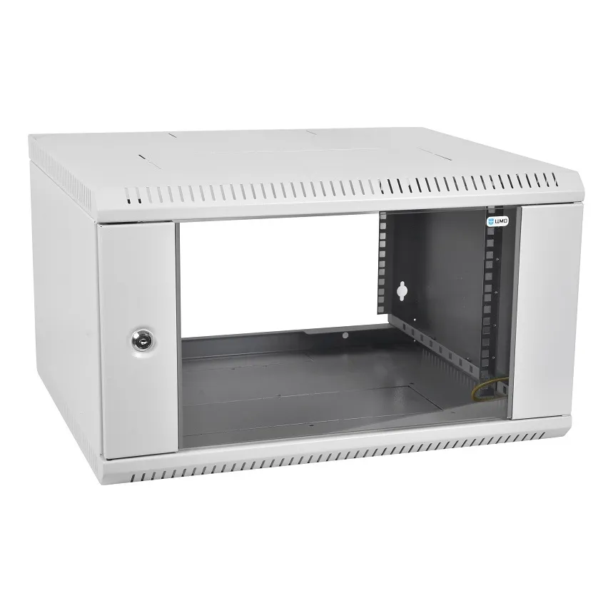 картинка ЦМО ШРН-Э-9.500 Шкаф телекоммуникационный настенный разборный ЭКОНОМ 9U (600 × 520) дверь стекло  