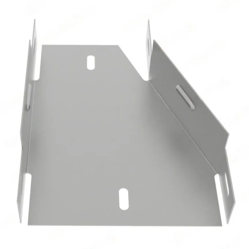 картинка INP Переходник левосторонний 150/100х50 мм оцинкованный  