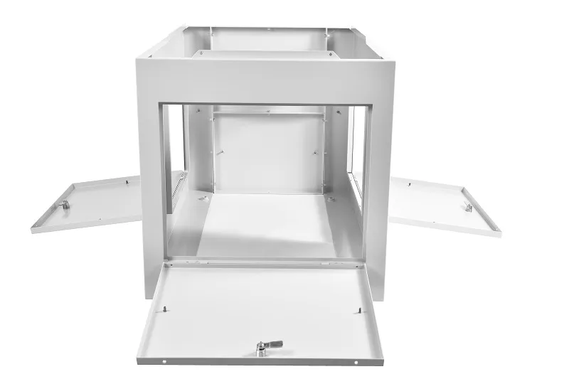 картинка Оцинкованный цоколь (основание) для ШТВ-2 (В300*Ш1000*Г600)  
