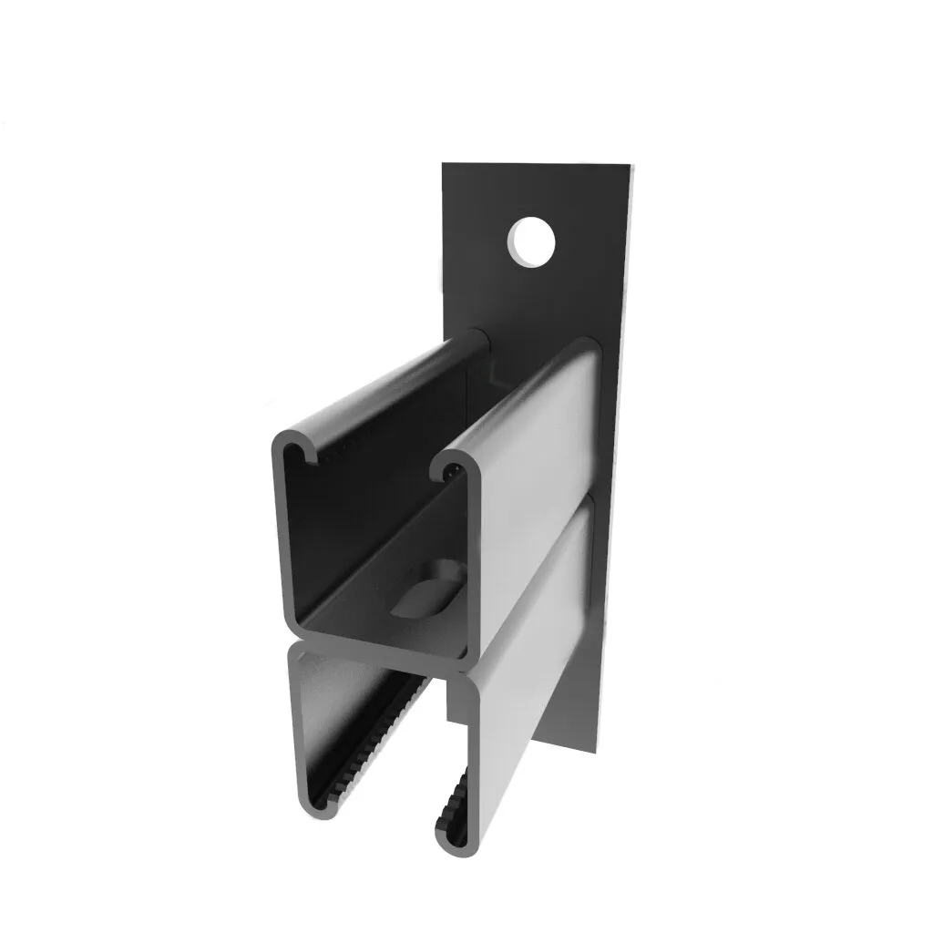 картинка INP Кронштейн консольный двойной KS 2х414125-100 крашенный  