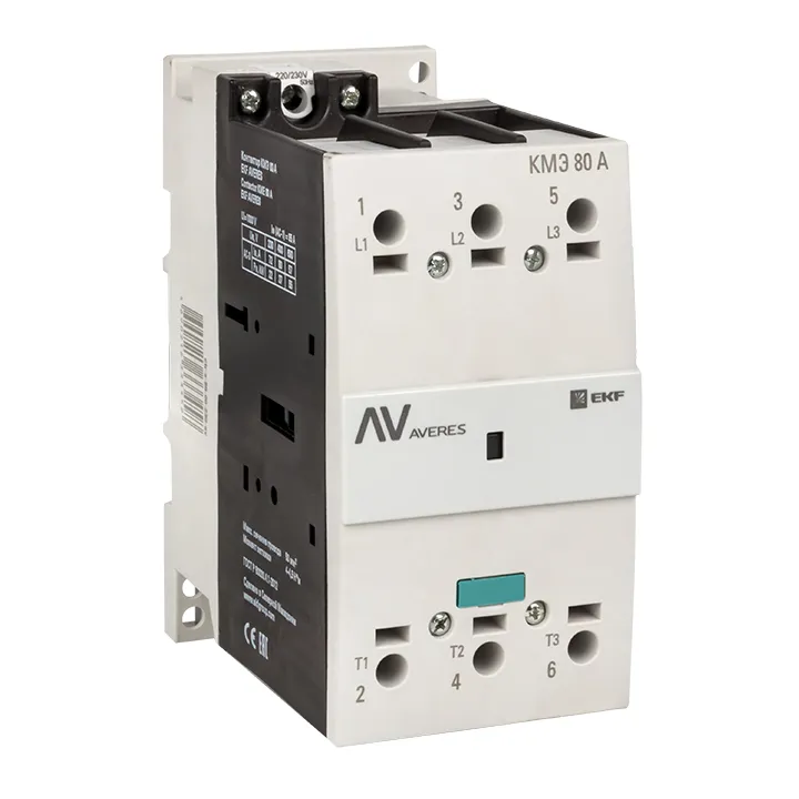 картинка Контактор КМЭ 80А 400В АС EKF AVERES  