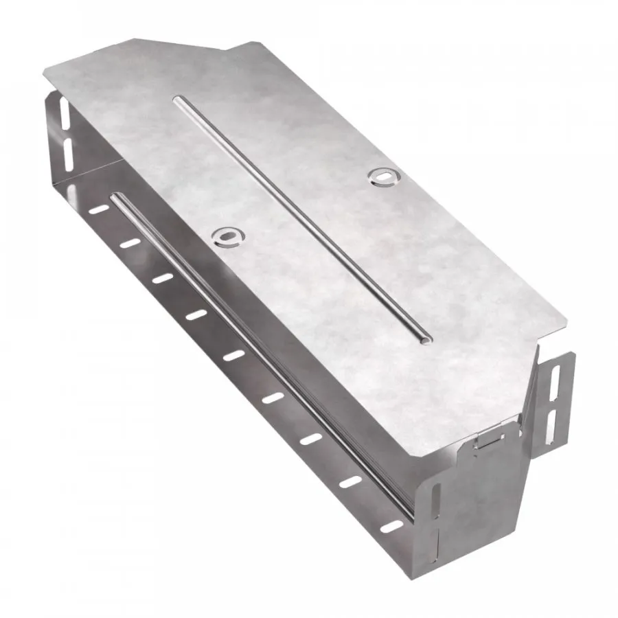 картинка Переходник симметричный с крышкой Стандарт 500х400х100 Промрукав  