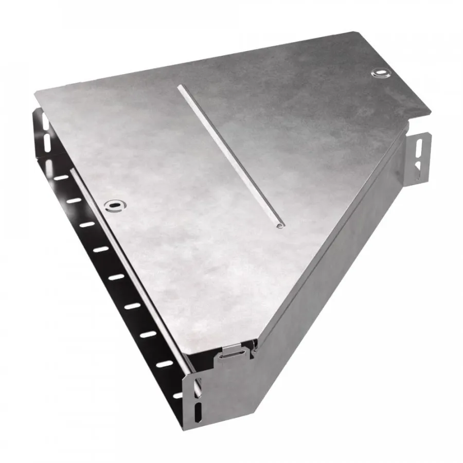 картинка Переходник левый с крышкой Стандарт 500х200х80 Промрукав  