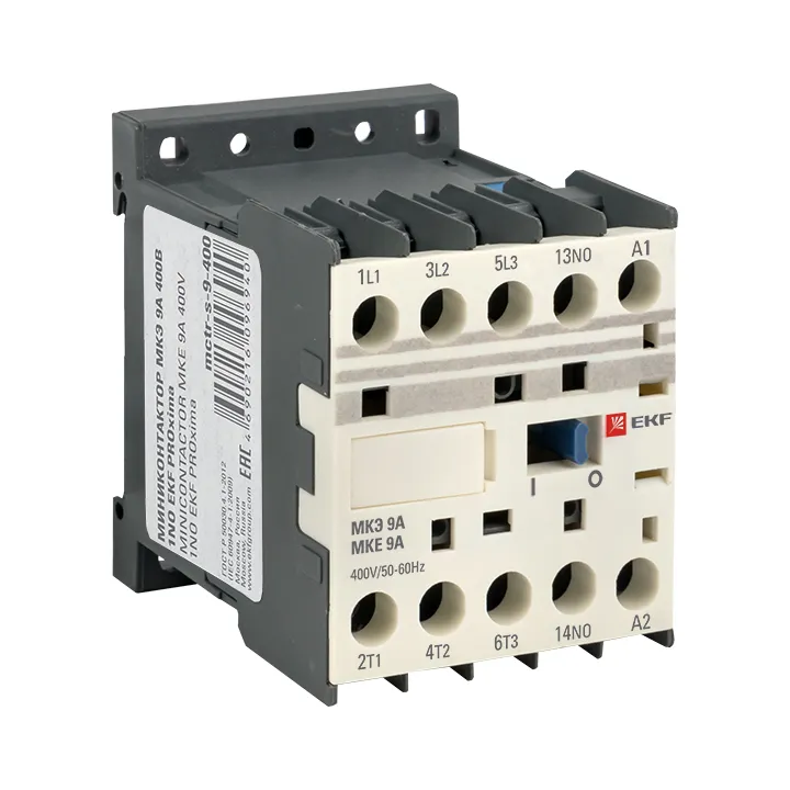 картинка Миниконтактор МКЭ 9А 400В 1NO EKF PROxima  