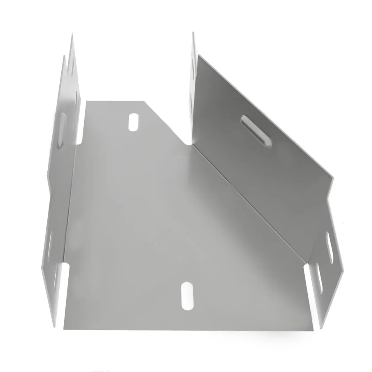 картинка INP Переходник левосторонний 150/80х80 мм оцинкованный  