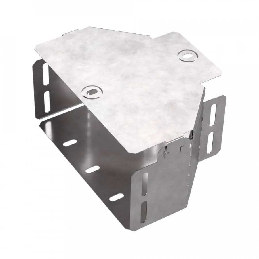 картинка Переходник симметричный с крышкой Стандарт 200х100х100 Промрукав  