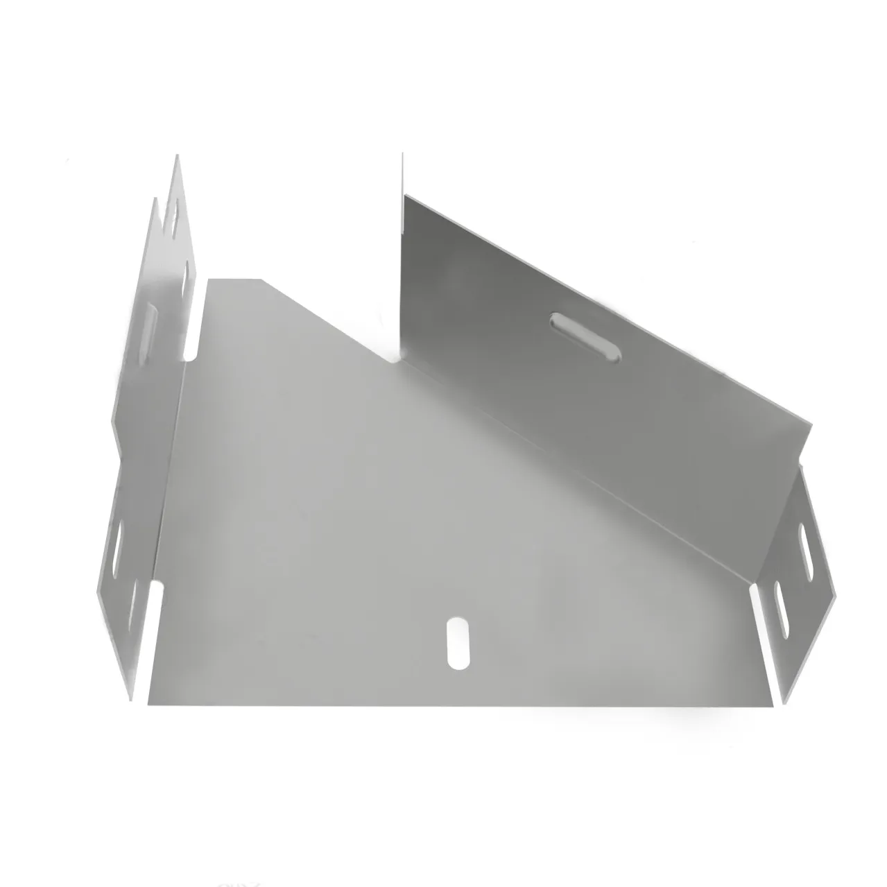 картинка INP Переходник левосторонний 200/80х80 мм оцинкованный  