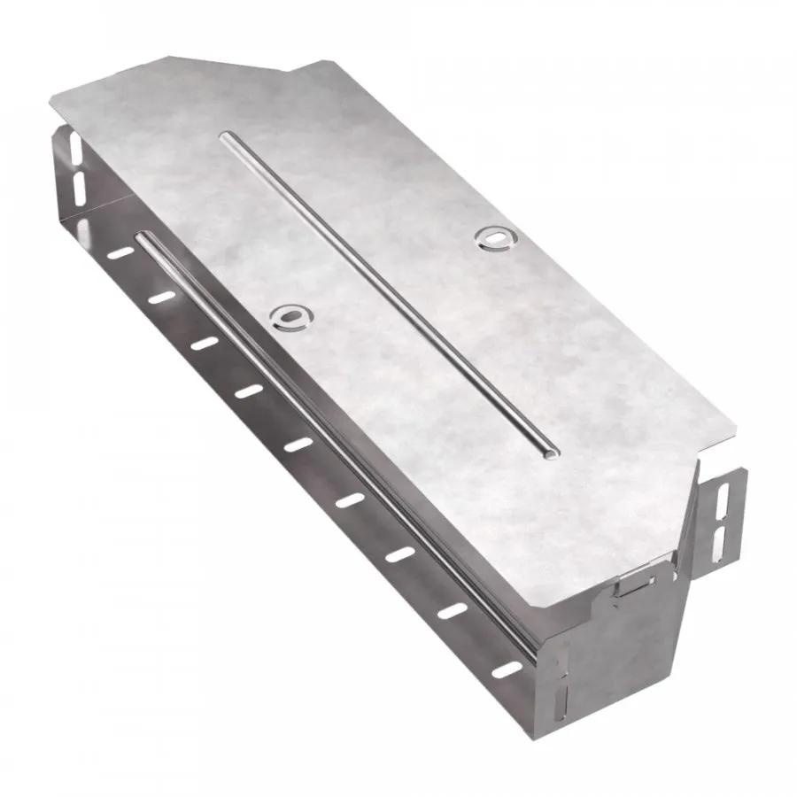 картинка Переходник симметричный с крышкой Стандарт 500х400х80 Промрукав  