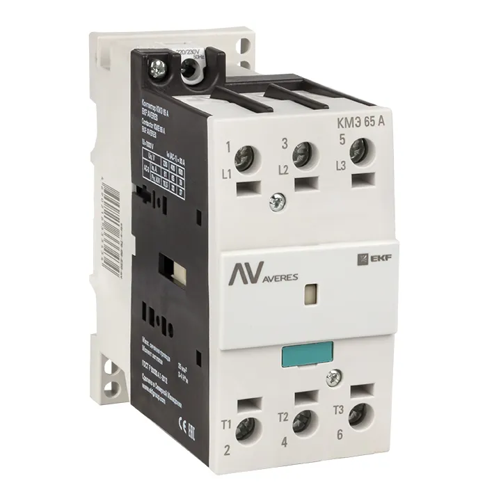 картинка Контактор КМЭ 65А 230В АС EKF AVERES  