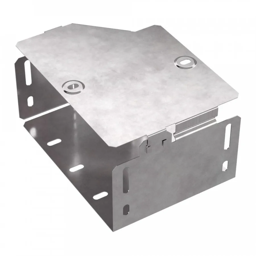 картинка Переходник правый с крышкой Стандарт 200х150х100 Промрукав  