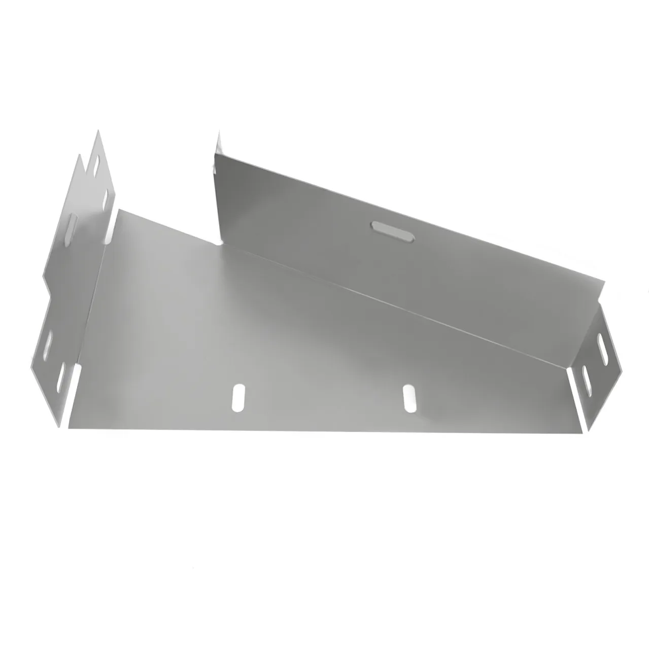 картинка INP Переходник левосторонний 300/100х80 мм оцинкованный  