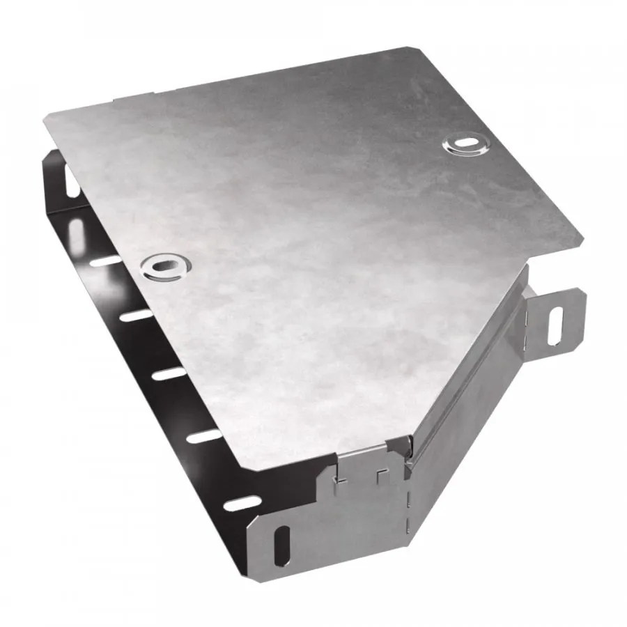 картинка Переходник левый с крышкой Стандарт 300х200х50 Промрукав  