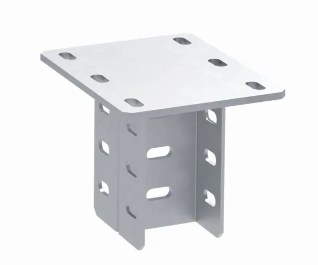 картинка Кронштейн потолочный двойной 400 мм HDZ (2.5 мм) EKF  