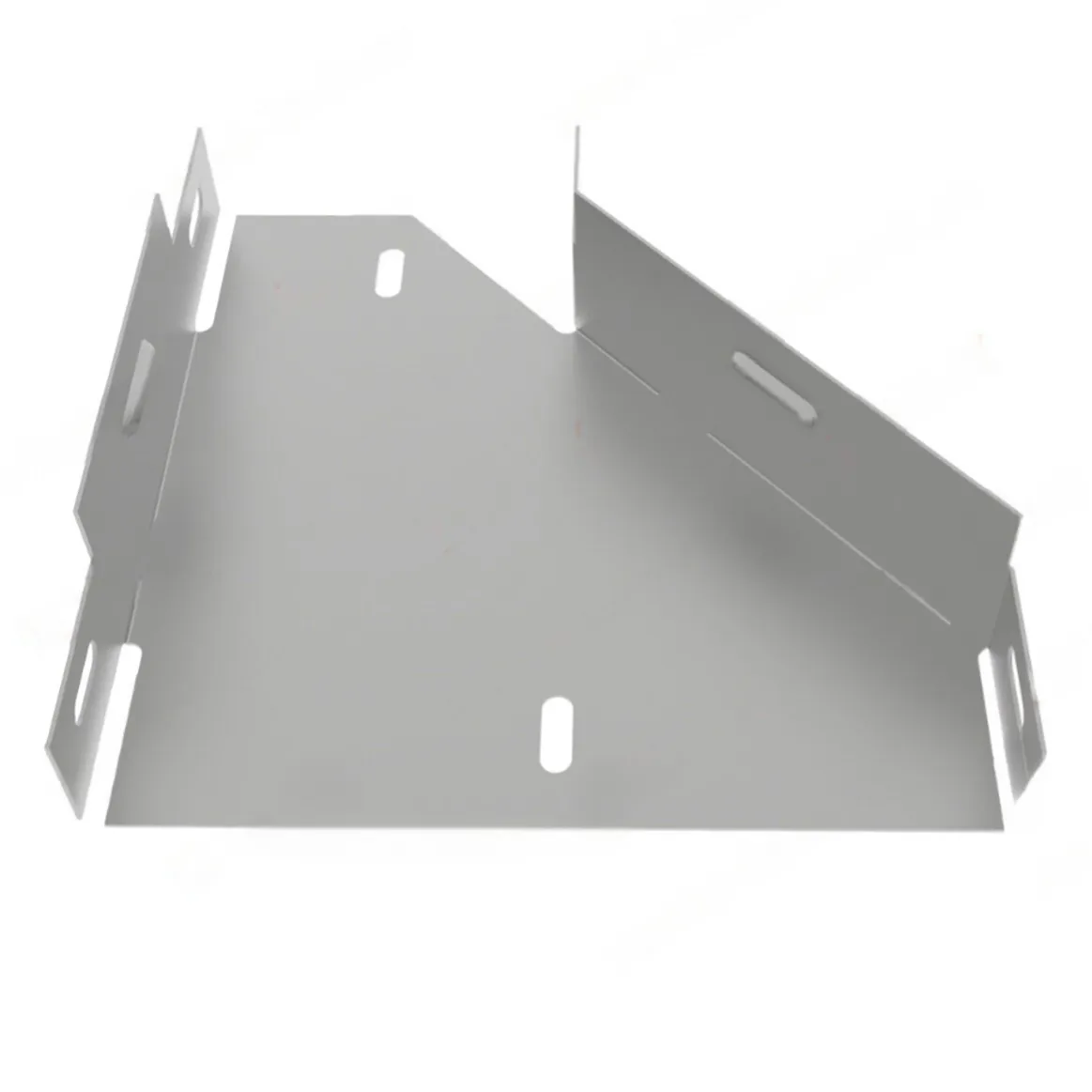 картинка INP Переходник левосторонний 200/100х50 мм оцинкованный  