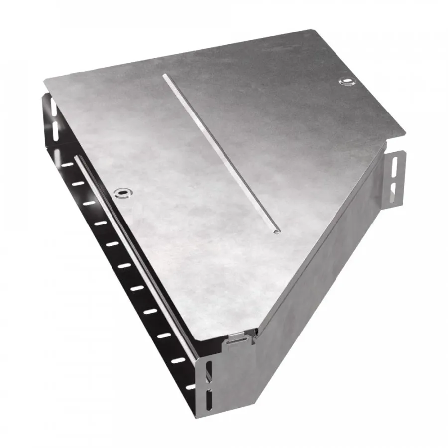 картинка Переходник левый с крышкой Стандарт 600х300х100 Промрукав  