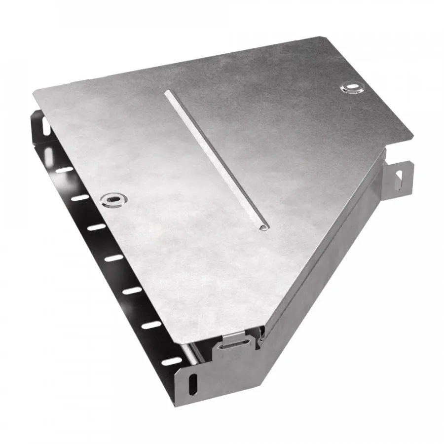 картинка Переходник левый с крышкой Стандарт 400х200х50 Промрукав  