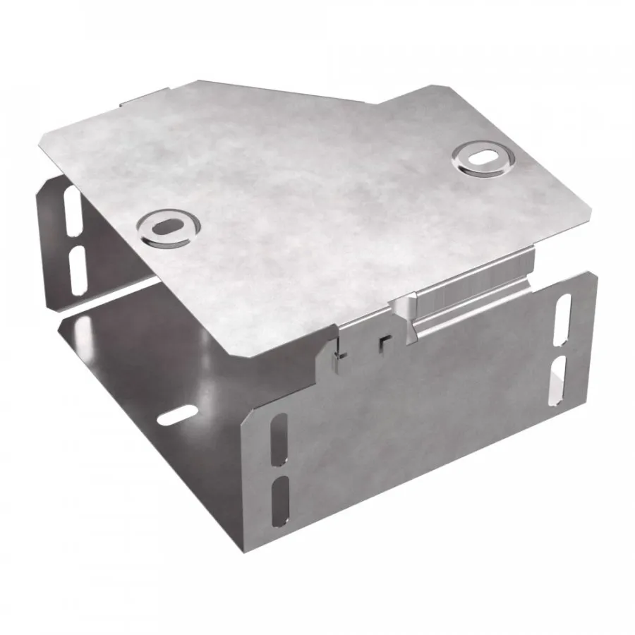 картинка Переходник правый с крышкой Стандарт 150х100х80 Промрукав  