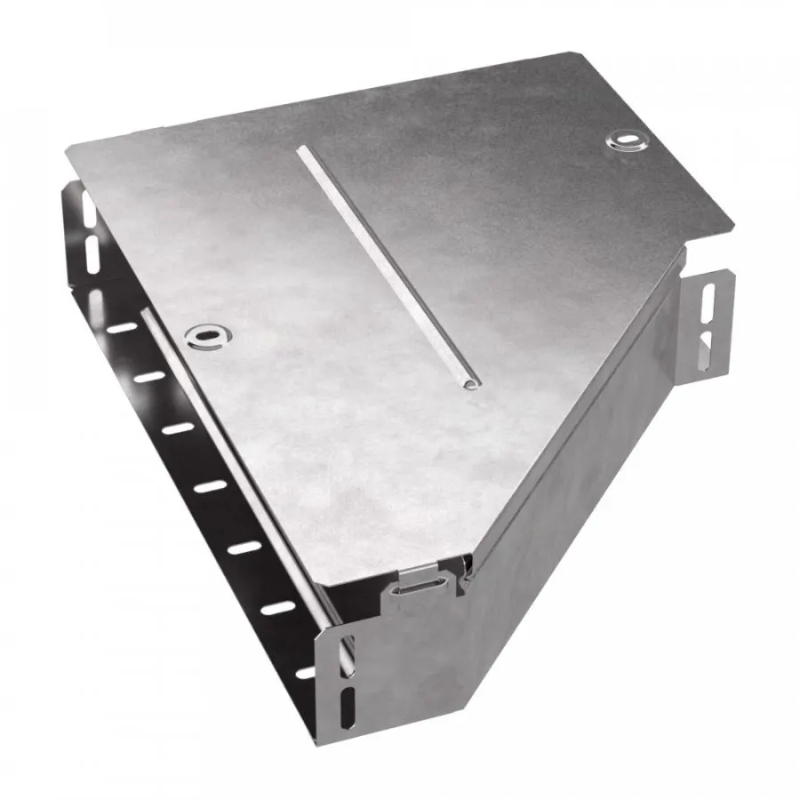 картинка Переходник левый с крышкой Стандарт 400х200х80 Промрукав  