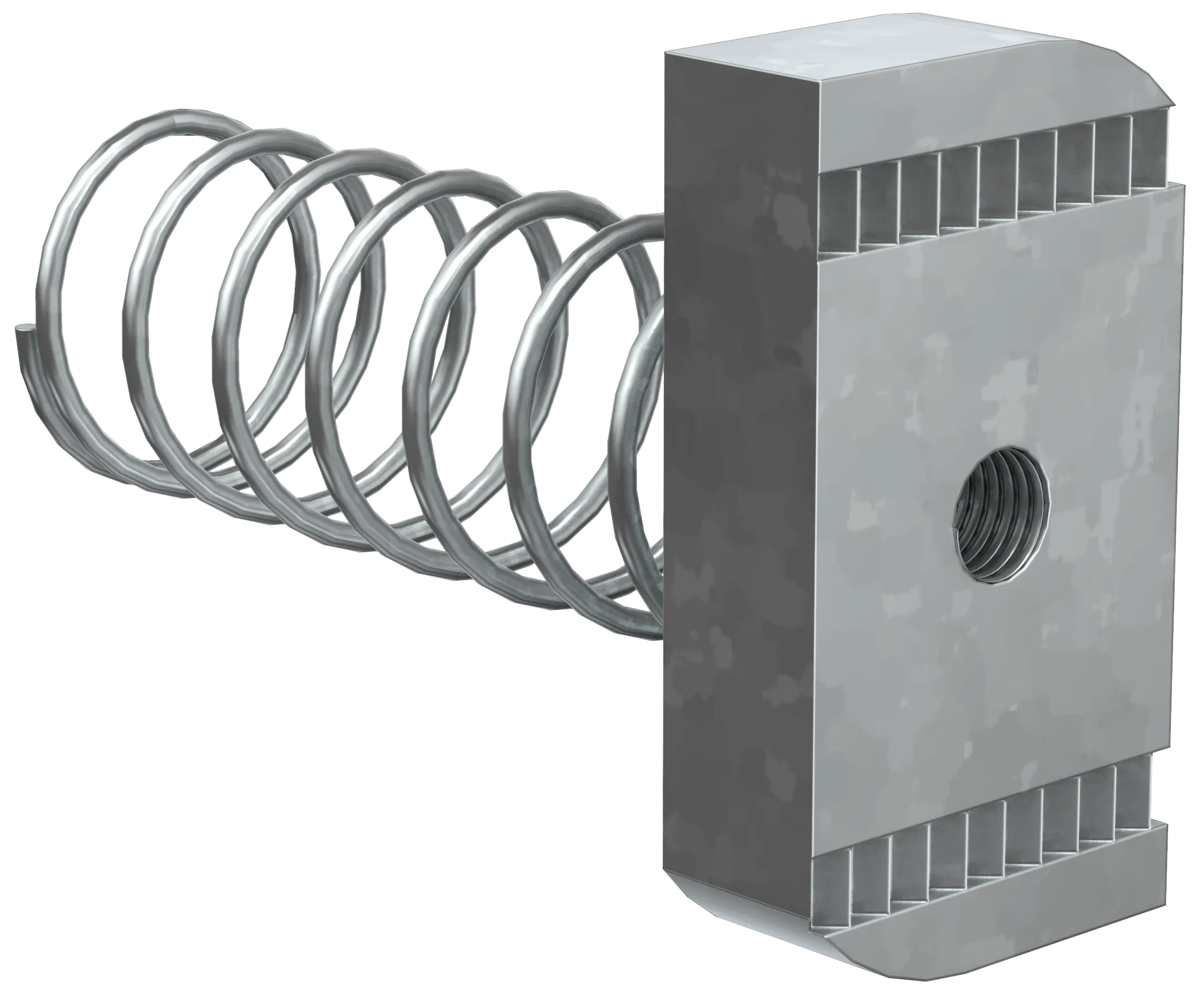картинка Гайка канальная с удлиненной пружиной М6х40 IEK  