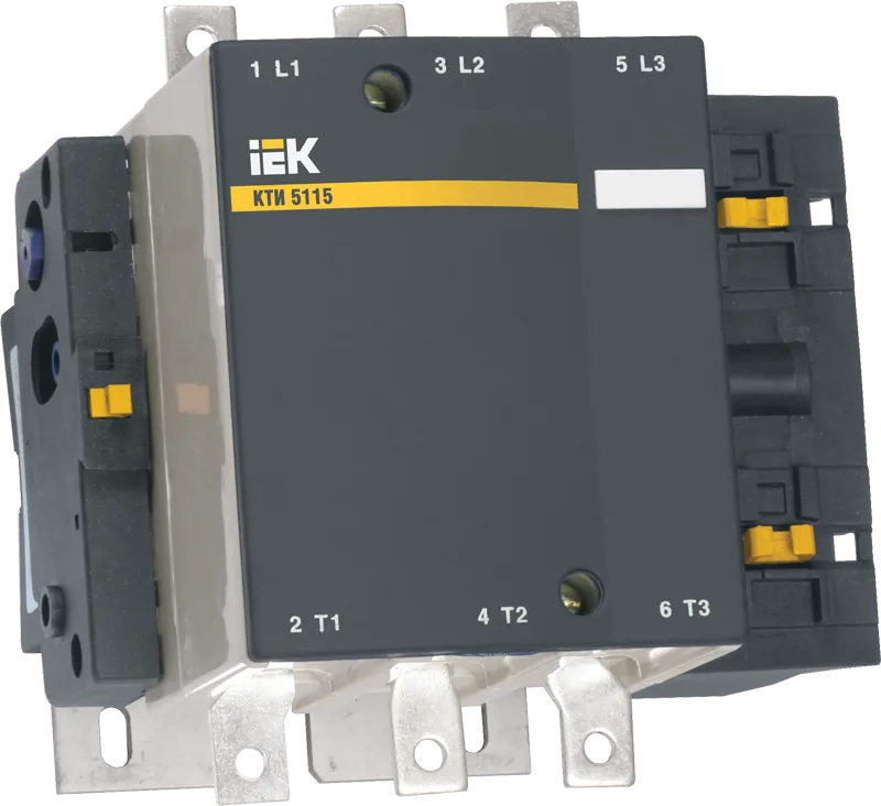 картинка Контактор КТИ-5265 265А 400В/АС3 IEK  