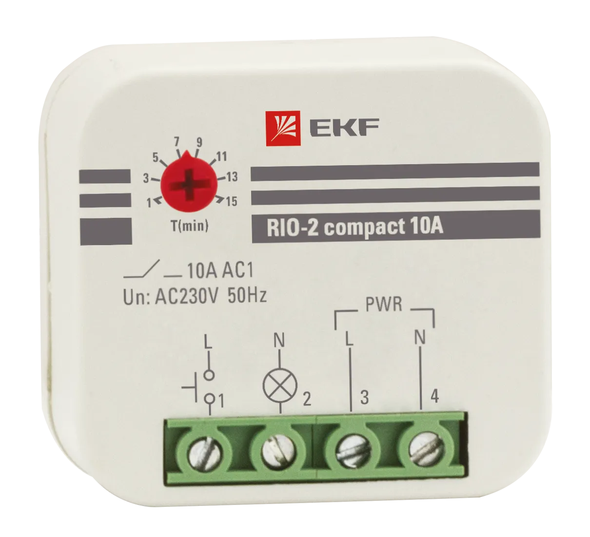 картинка Импульсное реле RIO-2 compact 10А EKF PROxima  