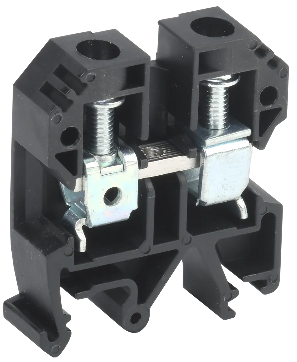 картинка Клемма винтовая КВИ-10мм2 черная IEK  