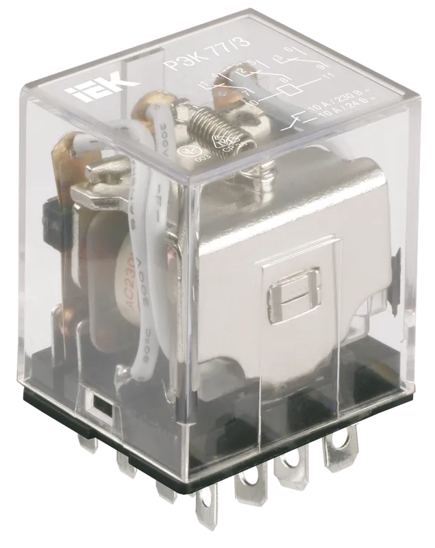 картинка Реле промежуточное РЭК77/3(LY3) 10А 220В АC IEK  