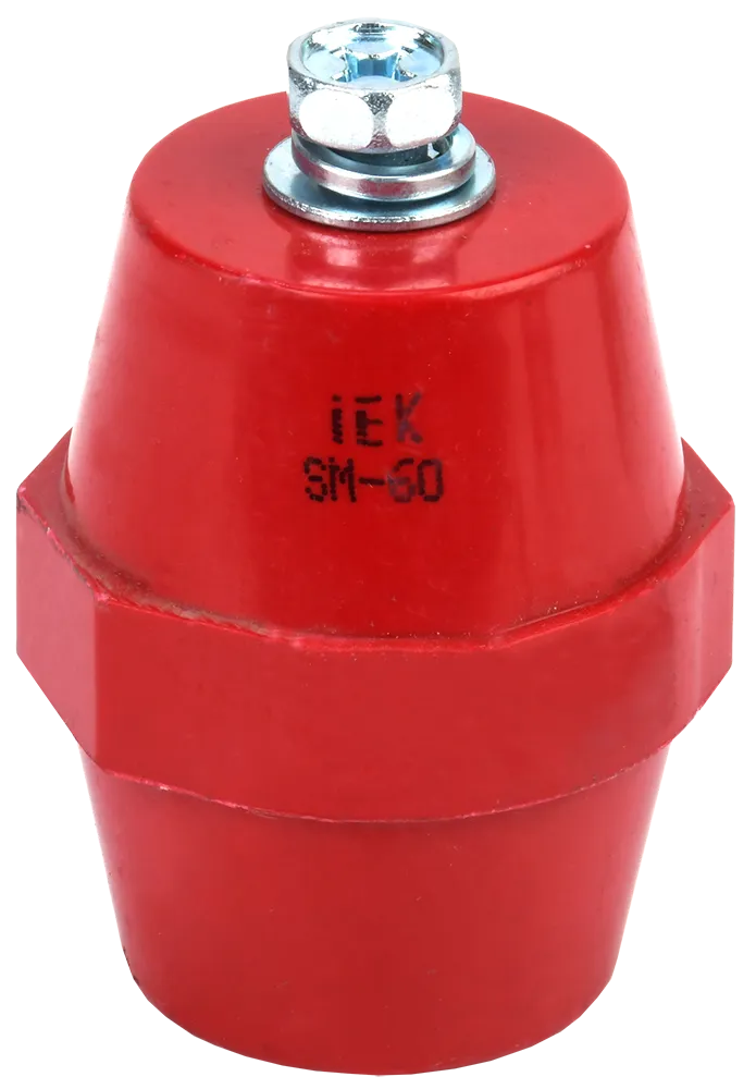 картинка Изолятор SM60 (М8) силовой с болтом IEK  