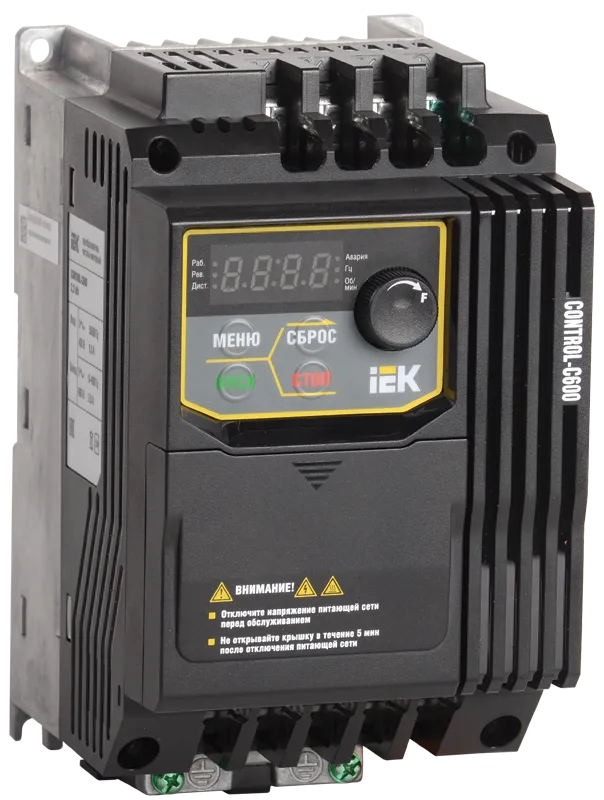 картинка Преобразователь частоты CONTROL-C600 380В 3Ф 3,7кВт IEK  